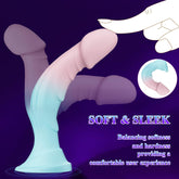 7.5¡± Silicone Realistic Dildos with Suction Cup for Women